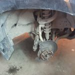Ремонт машины Toyota Land Cruiser Prado замена ступицы